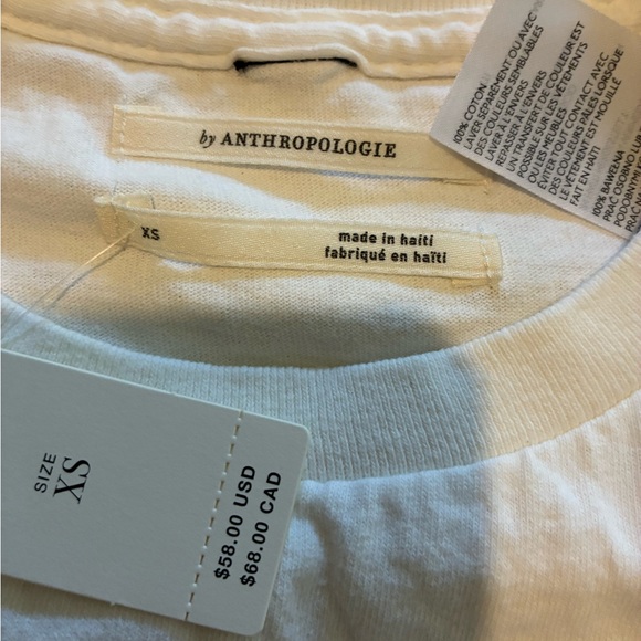 By Anthropologie Legumes Graphic Baby Tee - Picture 6 of 6